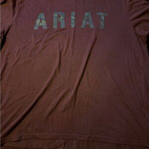 Ariat rebar Men's 2XL maroon tee